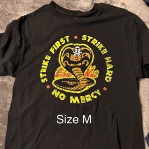 Black Cobra Kai Graphic T-Shirt